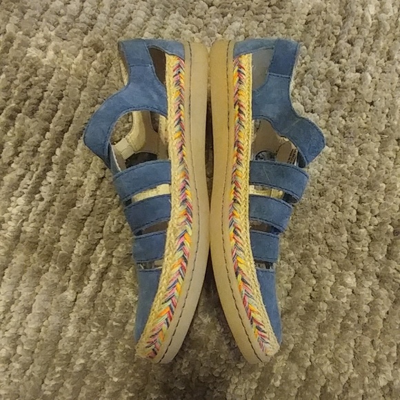 Born Denim blue suede flats - Picture 3 of 5